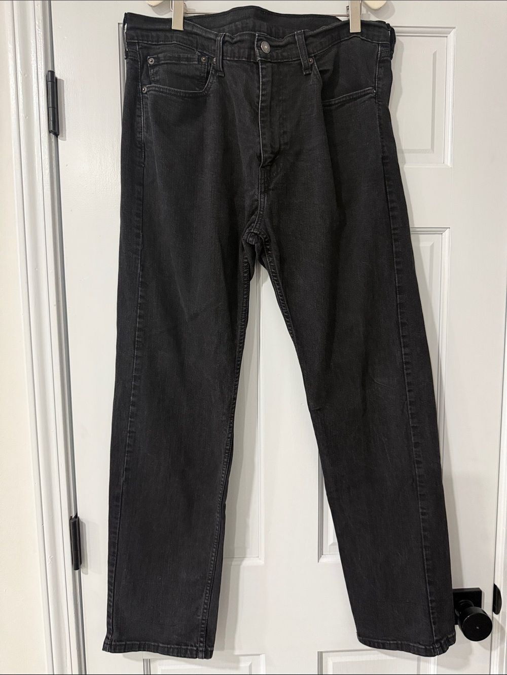 Levi's Waterless 505 Regular Fit 98% Cotton Denim Jeans Charcoal Men's 36X32 EUC